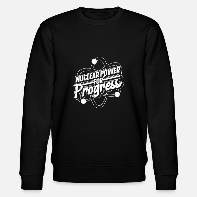 Physics Phyiker Nuclear Physics - Stanley/Stella CHANGER Unisex Organic Sweatshirt - black