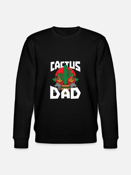 Cactus Garden - Stanley/Stella CHANGER Unisex Organic Sweatshirt - black