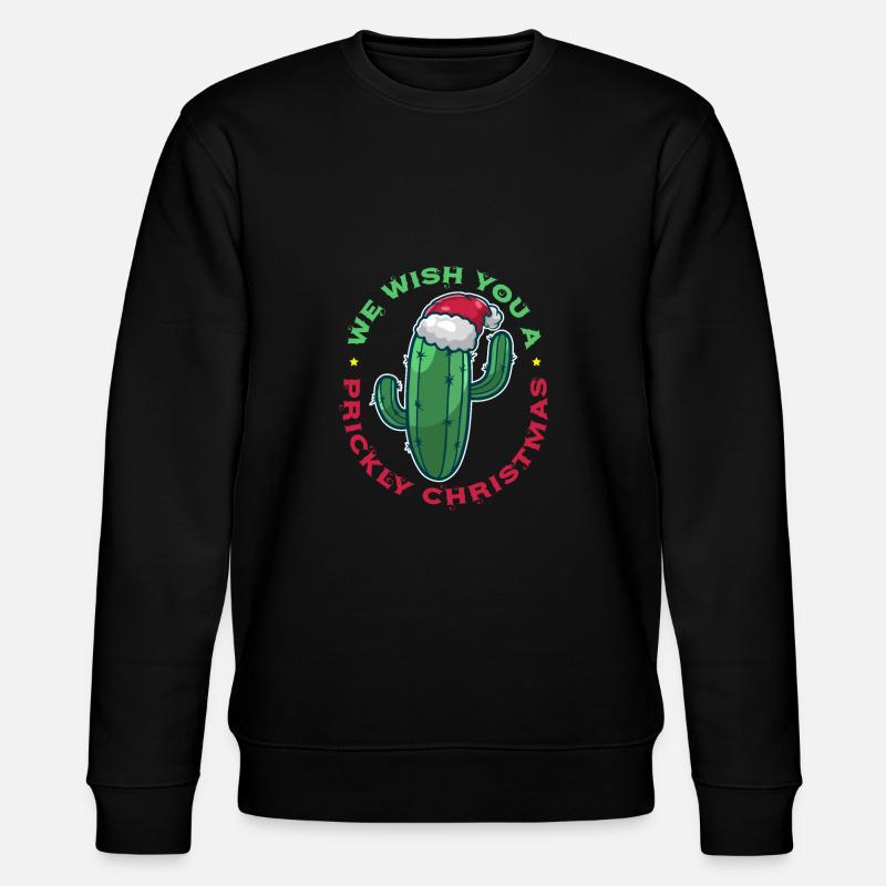 Cactus Garden - Stanley/Stella CHANGER Unisex Organic Sweatshirt - black