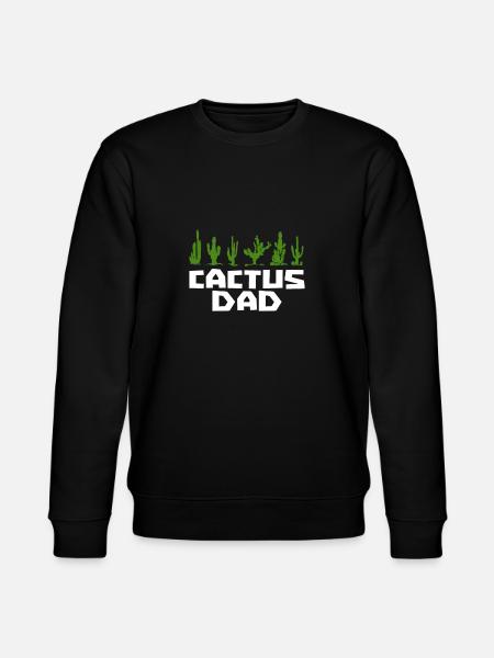 Cactus Garden - Stanley/Stella CHANGER Unisex Organic Sweatshirt - black