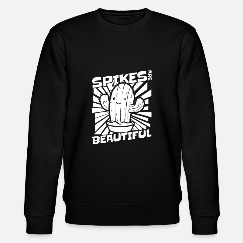 Cactus Garden Cactus - Stanley/Stella CHANGER Unisex Organic Sweatshirt - black