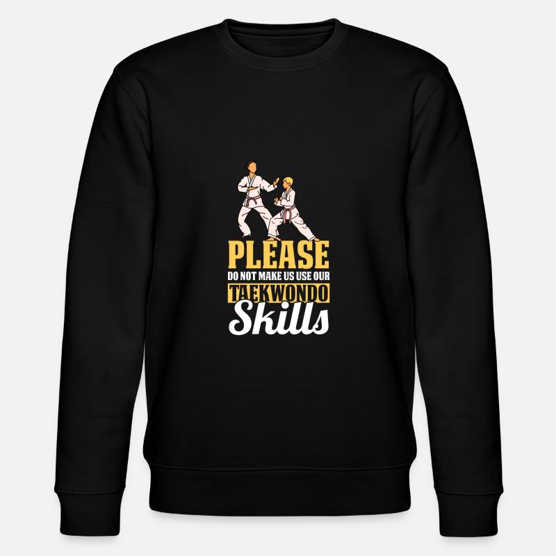 Taekwondo Taekwondo Mama - Sweat bio CHANGER Stanley/Stella Unisexe - noir