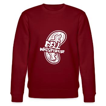 Biologie Biologe Zelle Molekularbiologe - Stanley/Stella Unisex Bio-Sweatshirt CHANGER  - Burgunderrot - Vorne - Nik (191cm) & Marisol (170cm)
