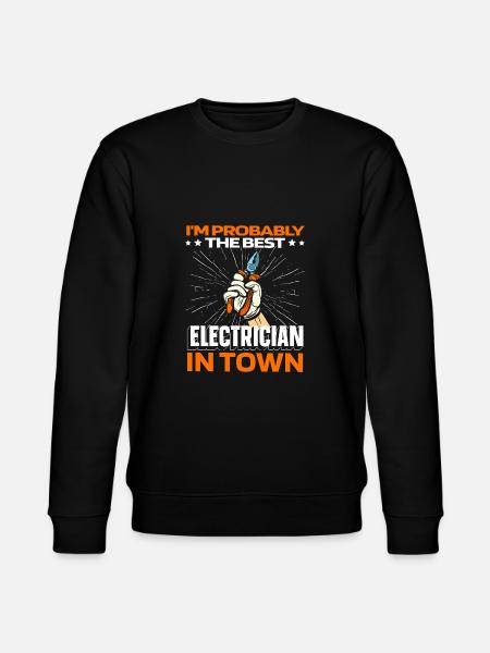 Electrician Electronics technician pliers - Stanley/Stella CHANGER Unisex Organic Sweatshirt - black