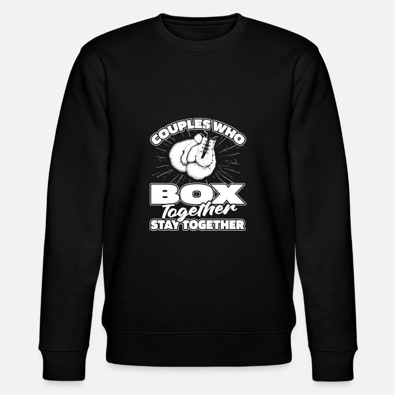 Boxer de boxe - Sweat bio CHANGER Stanley/Stella Unisexe - noir