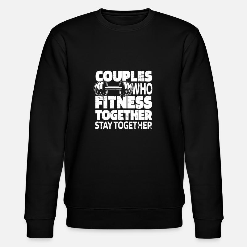 Fitness Couple - Sweat bio CHANGER Stanley/Stella Unisexe - noir