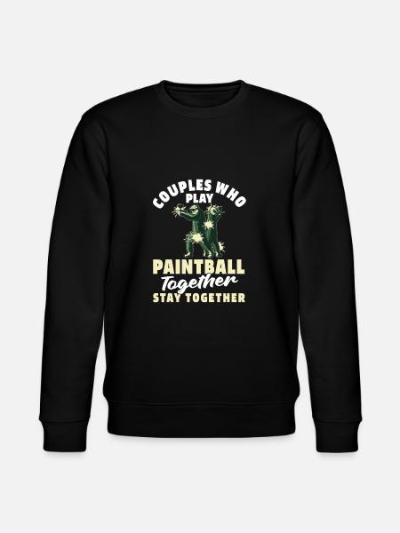 Paintball Couple - Sweat bio CHANGER Stanley/Stella Unisexe - noir