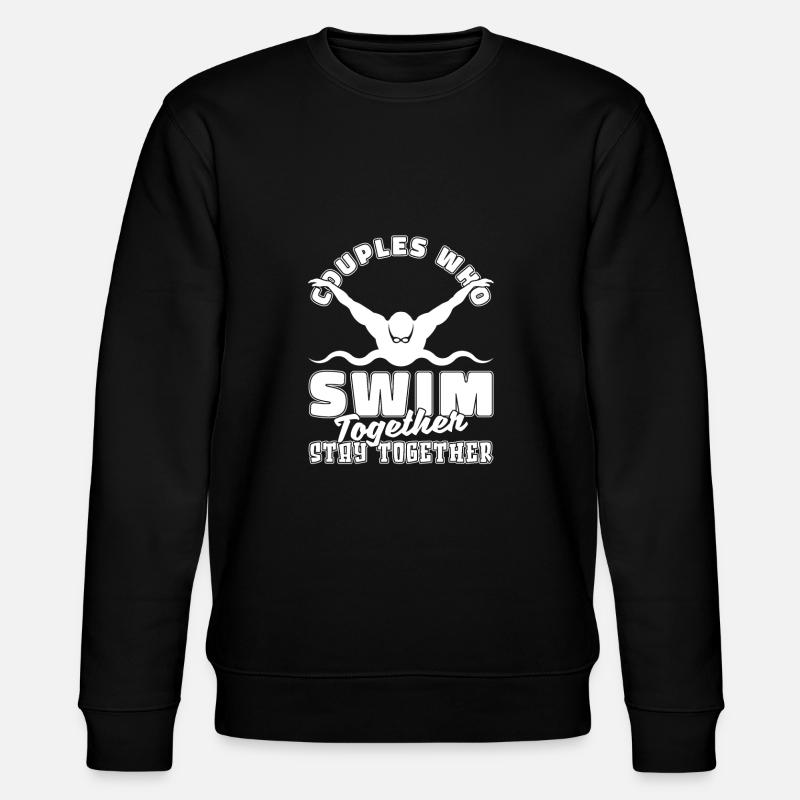 Paire de nageurs nageurs - Sweat bio CHANGER Stanley/Stella Unisexe - noir