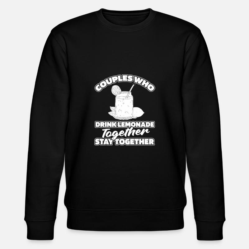 Paire de limonade - Sweat bio CHANGER Stanley/Stella Unisexe - noir