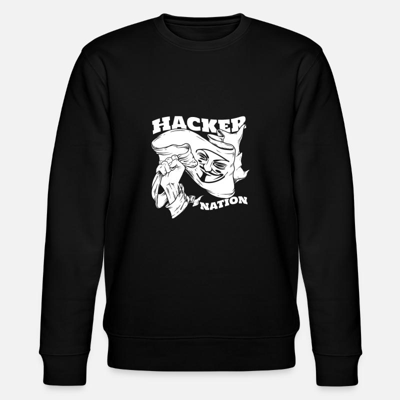 Entwickler Coder Programmierer Hacker - Stanley/Stella Unisex Bio-Sweatshirt CHANGER - Schwarz
