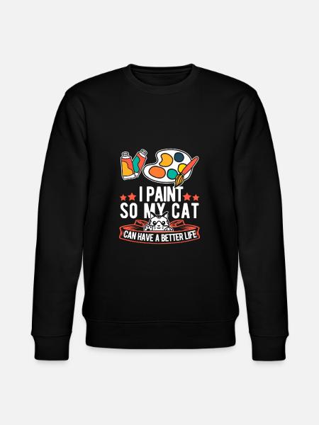 Peintre Vernisseur Chien - Sweat bio CHANGER Stanley/Stella Unisexe - noir