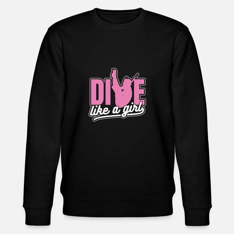 Plongeuses plongeuses filles - Sweat bio CHANGER Stanley/Stella Unisexe - noir