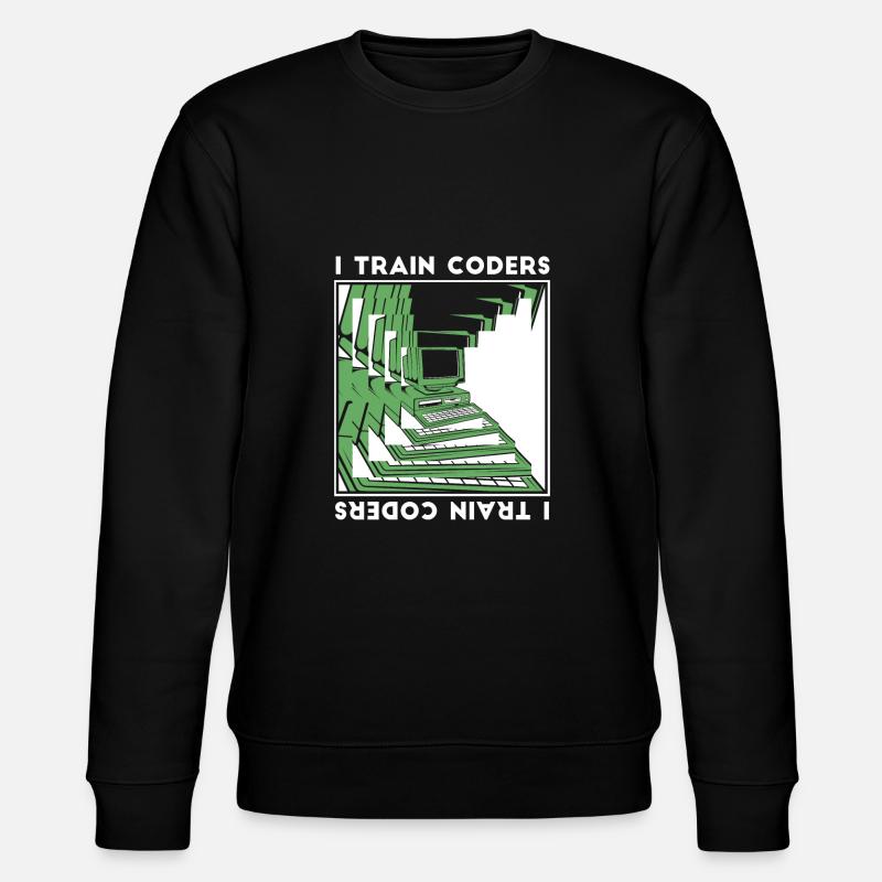 Entwickler Coder Programmierer Codierer - Stanley/Stella Unisex Bio-Sweatshirt CHANGER - Schwarz