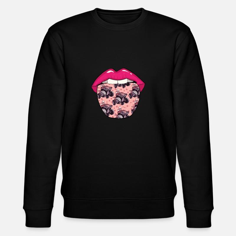 Languette de quad - Sweat bio CHANGER Stanley/Stella Unisexe - noir