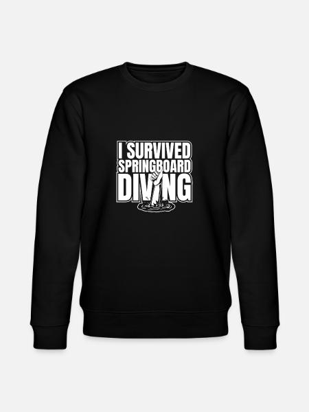 Diving Divers Survivors - Stanley/Stella CHANGER Unisex Organic Sweatshirt - black