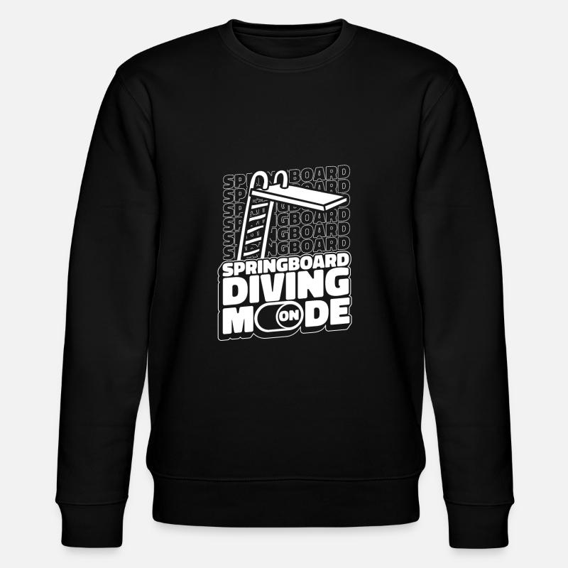 Turmspringen Turmspringer Modus - Stanley/Stella Unisex Bio-Sweatshirt CHANGER - Schwarz