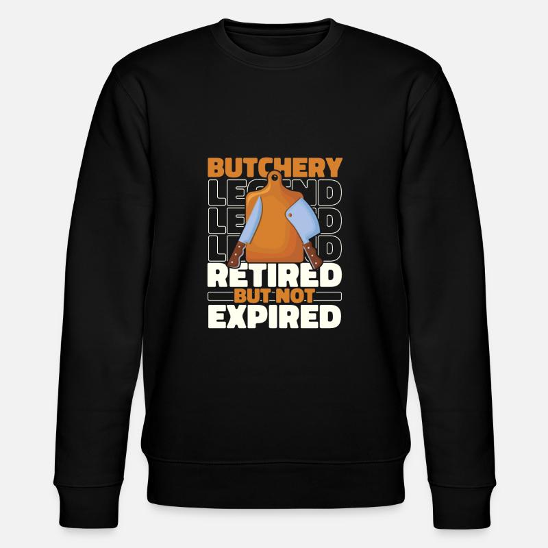 Butcher Butcher Butcher Retraite - Sweat bio CHANGER Stanley/Stella Unisexe - noir