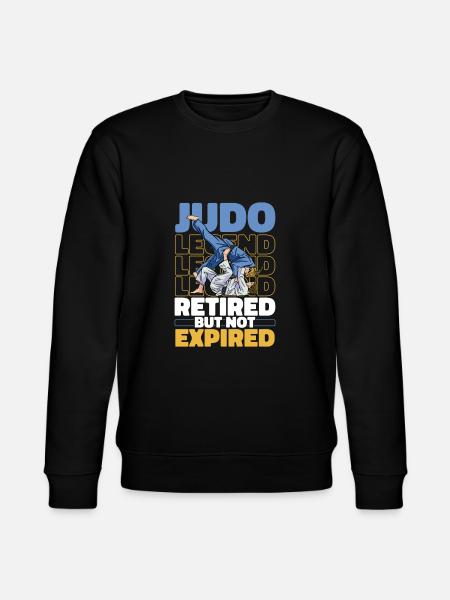 Judoka Pensioners - Stanley/Stella CHANGER Unisex Organic Sweatshirt - black