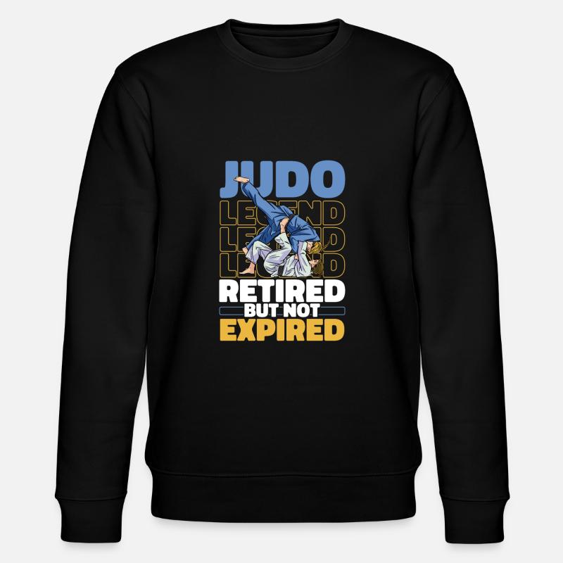 Judoka Rentner - Stanley/Stella Unisex Bio-Sweatshirt CHANGER  - Schwarz