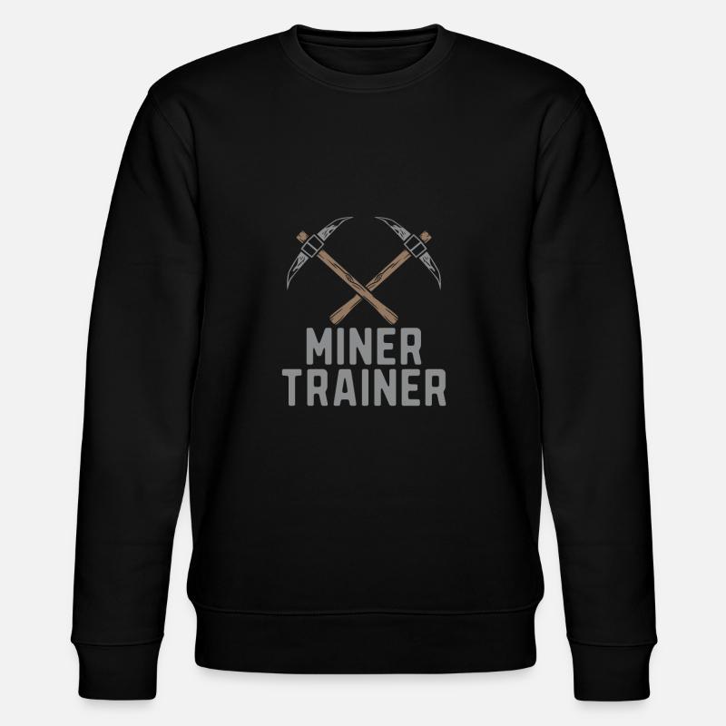 Engineer Mining Engineer - Stanley/Stella CHANGER Unisex Organic Sweatshirt - black