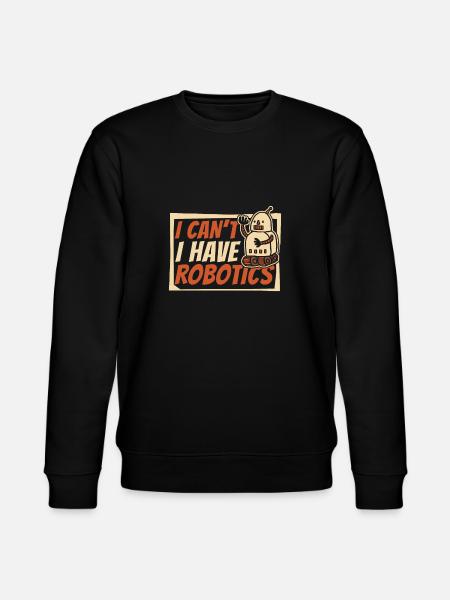 Robotics Ai Robot Fun - Stanley/Stella CHANGER Unisex Organic Sweatshirt - black
