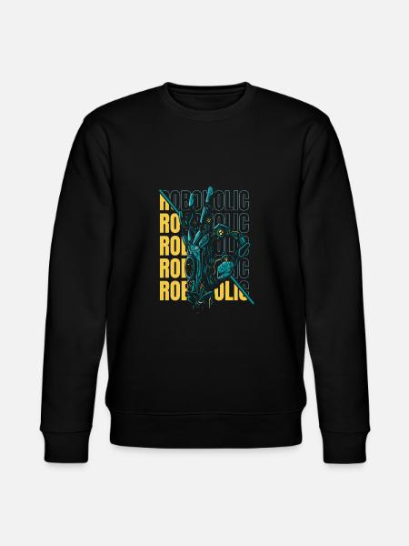 Robotics Ai Robot Cool - Stanley/Stella CHANGER Unisex Organic Sweatshirt - black