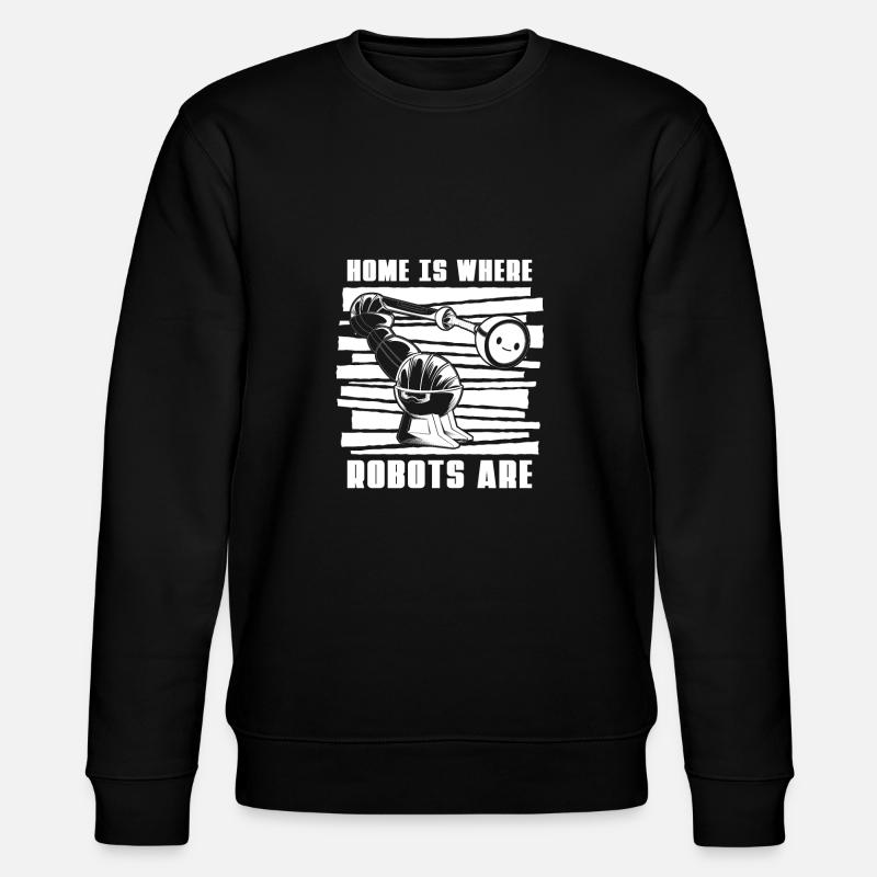 Robotics Ai Robot - Stanley/Stella CHANGER Unisex Organic Sweatshirt - black