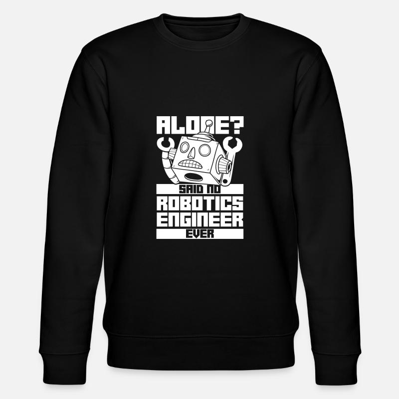 Robotics Ai Robot Technician - Stanley/Stella CHANGER Unisex Organic Sweatshirt - black