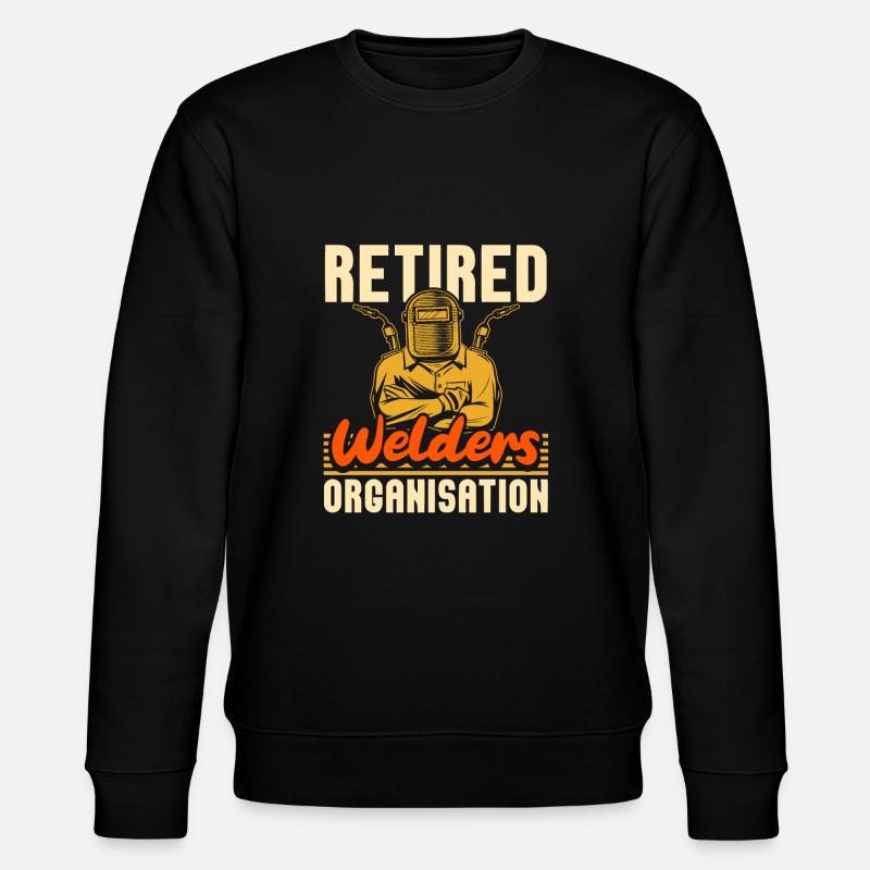 Retraite des serruriers soudeurs - Sweat bio CHANGER Stanley/Stella Unisexe - noir