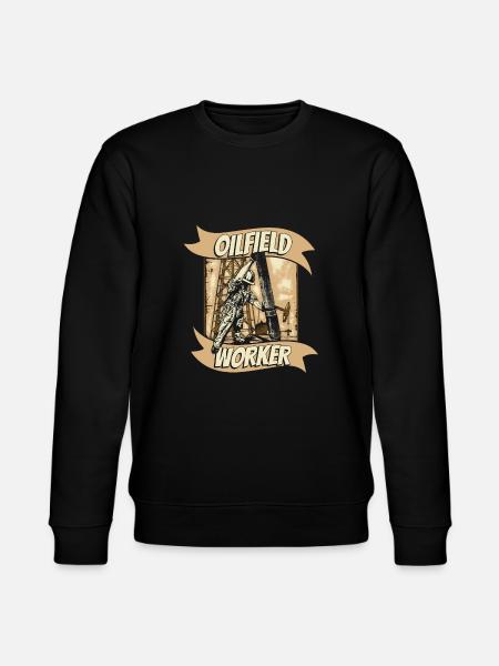 Ölfeld Bohrinsel - Stanley/Stella Unisex Bio-Sweatshirt CHANGER - Schwarz