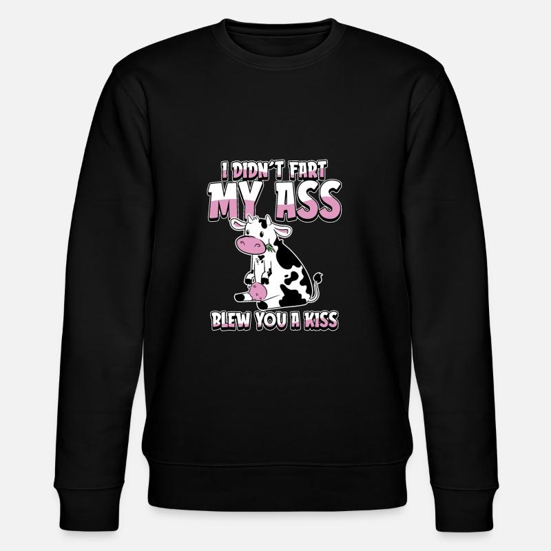 Élevage de vaches - Sweat bio CHANGER Stanley/Stella Unisexe - noir