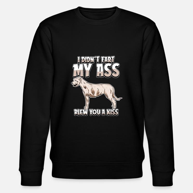 Irischer Wolfshund - Stanley/Stella Unisex Bio-Sweatshirt CHANGER  - Schwarz
