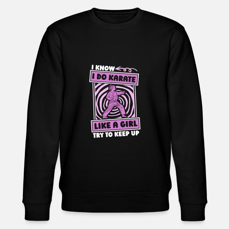 Karaté Filles - Sweat bio CHANGER Stanley/Stella Unisexe - noir
