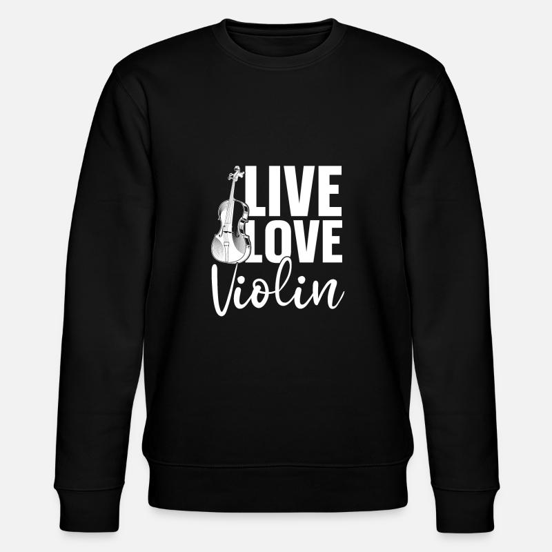 Violon Violon Amour - Sweat bio CHANGER Stanley/Stella Unisexe - noir