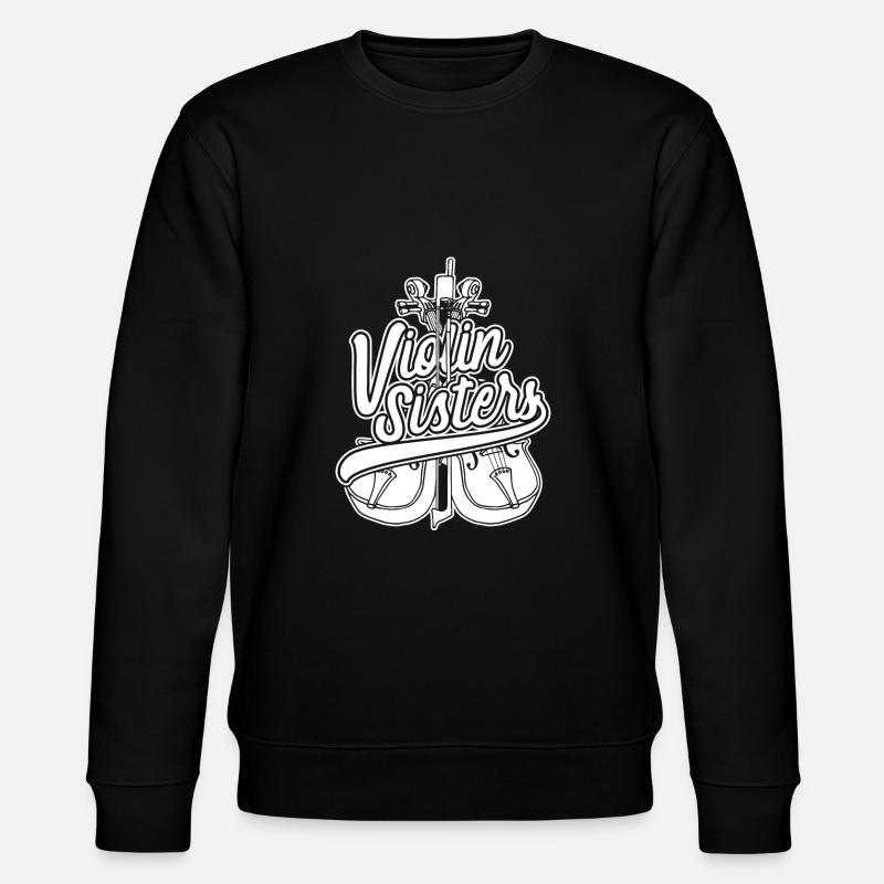 Violon Sœurs Violon - Sweat bio CHANGER Stanley/Stella Unisexe - noir