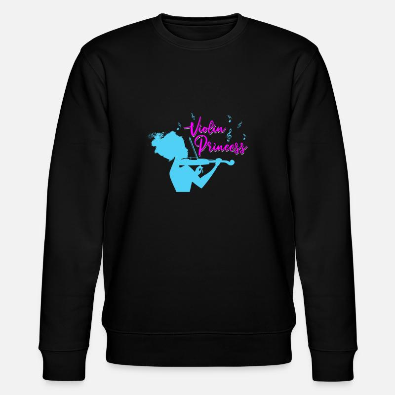 Violon Princesse - Sweat bio CHANGER Stanley/Stella Unisexe - noir