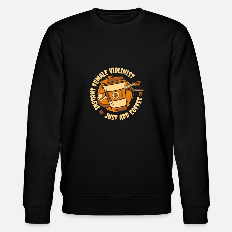 Violon Café Violon - Sweat bio CHANGER Stanley/Stella Unisexe - noir