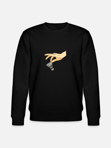 Badminton Federball - Stanley/Stella CHANGER Unisex Organic Sweatshirt - black