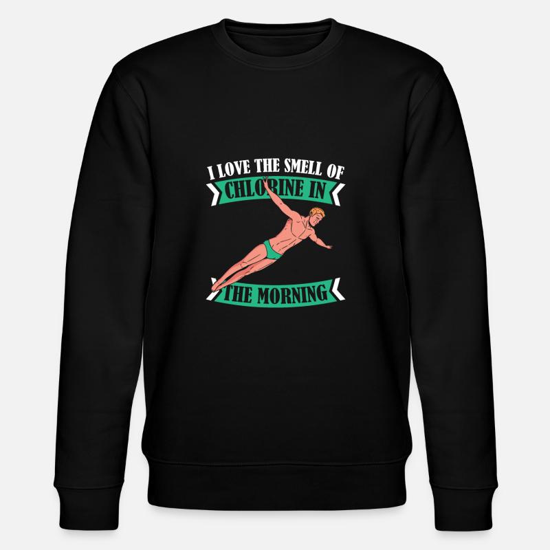 Plongeurs Chlore - Sweat bio CHANGER Stanley/Stella Unisexe - noir