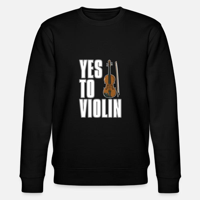 Violon Violon Drôle - Sweat bio CHANGER Stanley/Stella Unisexe - noir