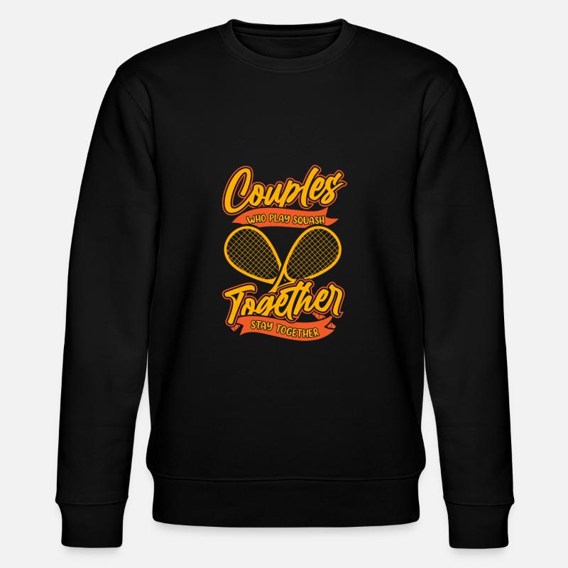 Couple de courges - Sweat bio CHANGER Stanley/Stella Unisexe - noir