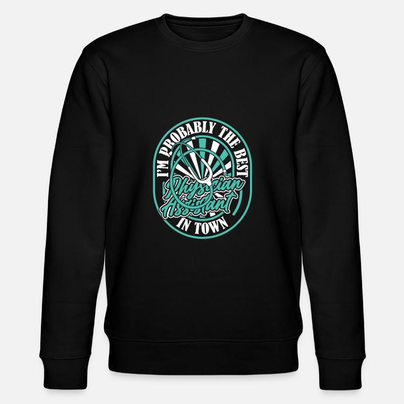 Doctor's assistant best - Stanley/Stella CHANGER Unisex Organic Sweatshirt - black