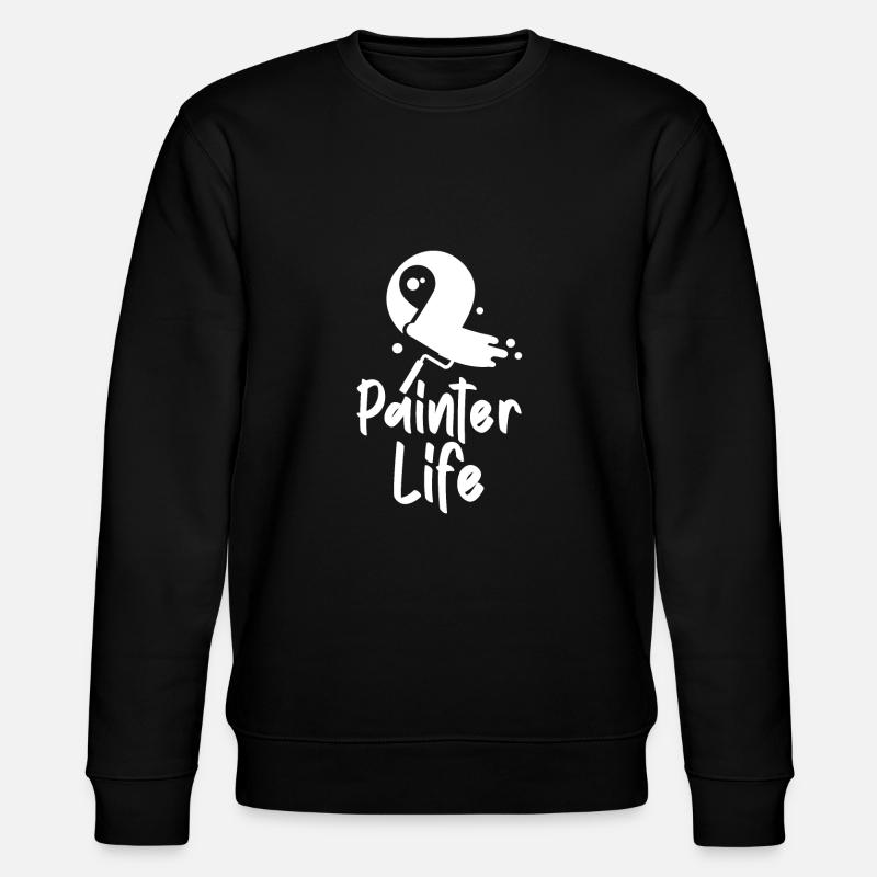 Painter Varnisher Life - Stanley/Stella CHANGER Unisex Organic Sweatshirt - black
