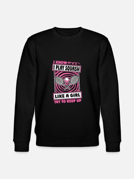 Squash Mädchen - Stanley/Stella Unisex Bio-Sweatshirt CHANGER - Schwarz