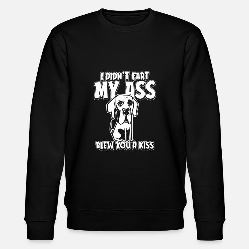 Deutsche Dogge - Stanley/Stella Unisex Bio-Sweatshirt CHANGER  - Schwarz