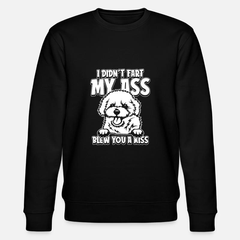 Bichon Frize - Sweat bio CHANGER Stanley/Stella Unisexe - noir