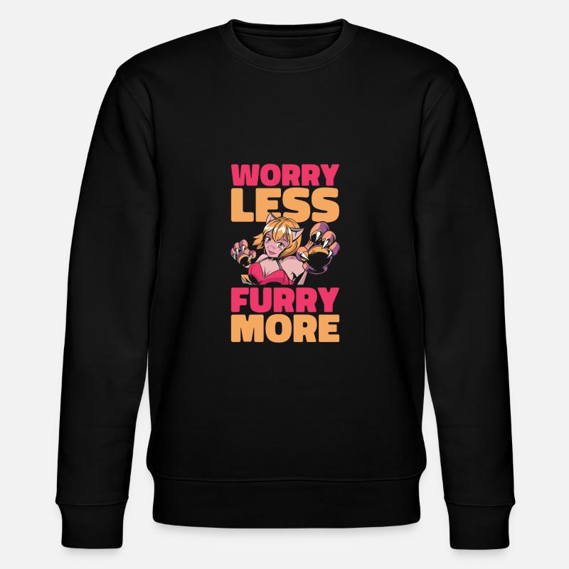 Furry Fandom Fursuits Cool - Sweat bio CHANGER Stanley/Stella Unisexe - noir