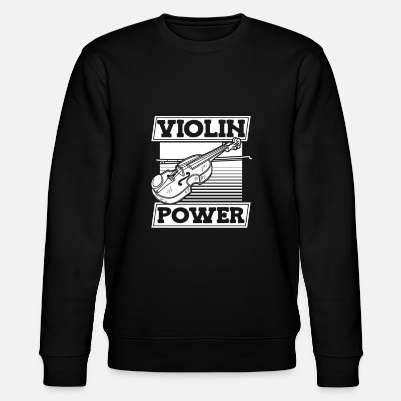 Violin Violin Performance - Stanley/Stella CHANGER Unisex Organic Sweatshirt - black
