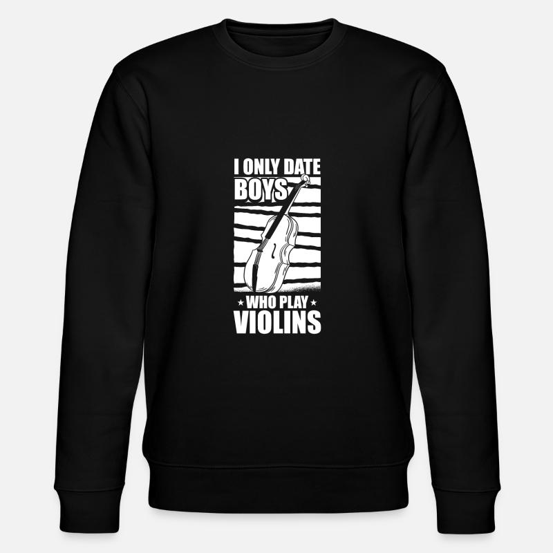 Violon Garçons - Sweat bio CHANGER Stanley/Stella Unisexe - noir