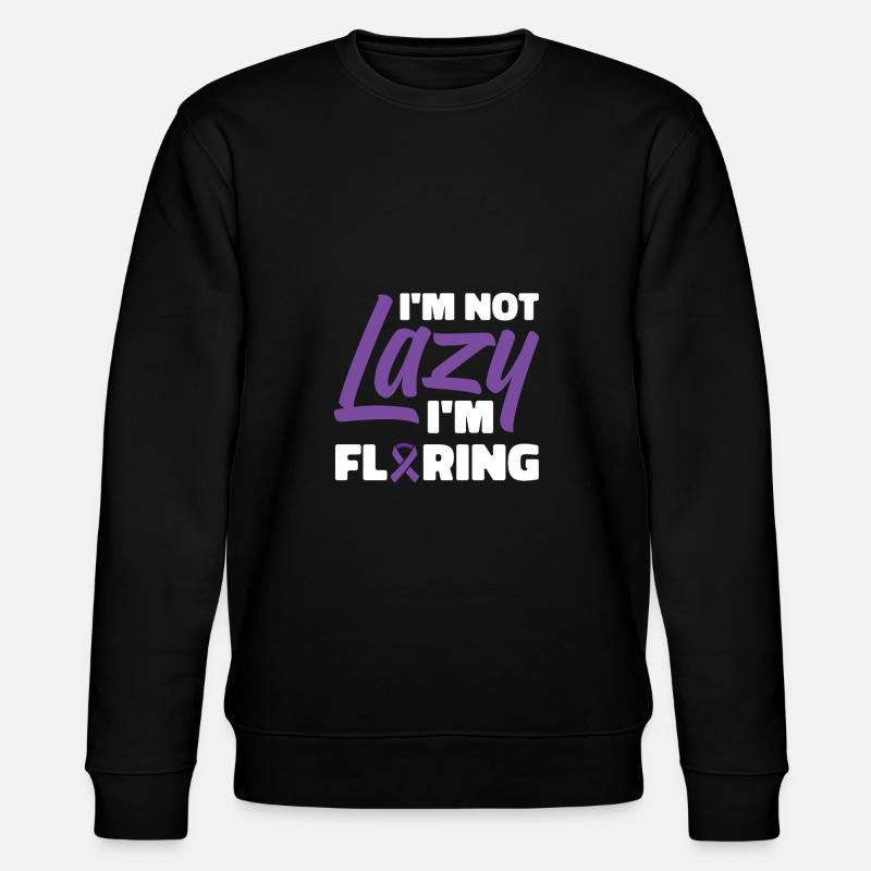Fibromyalgie Rhumatisme Humour - Sweat bio CHANGER Stanley/Stella Unisexe - noir